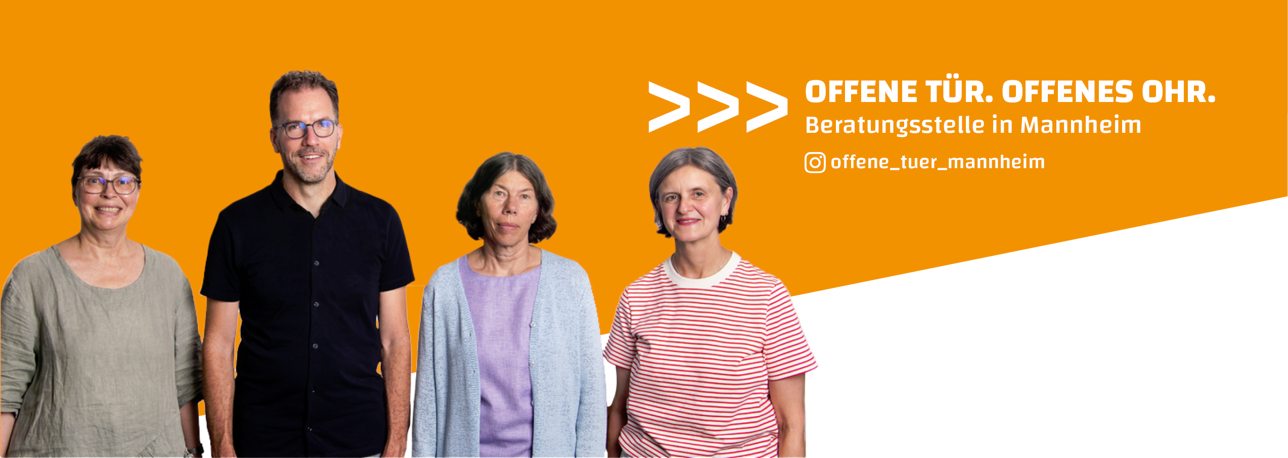 Das Team der Beratungsstelle Offene Tür Mannheim
